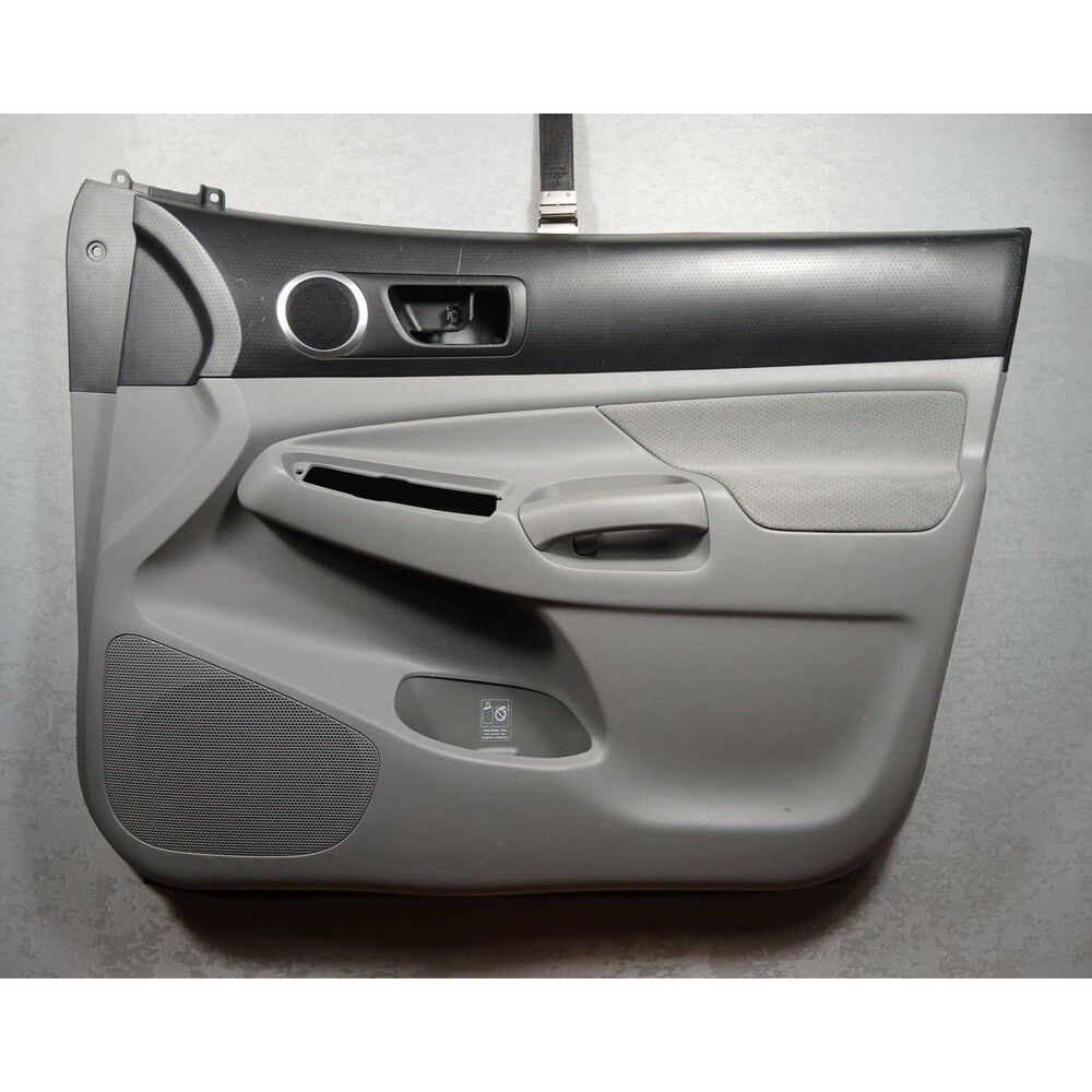 05-15 Tacoma Grey Black Front Passenger RH Interior Door Trim Panel Factory OEM - Picture 1 of 11